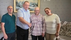 Труженик тыла из Санамера отметил 91‑й день рождения