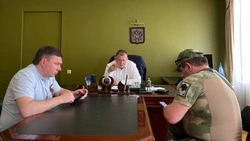 Глава Предгорья встретился с бойцом СВО