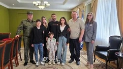 Военного из Предгорного округа наградили медалью Суворова за успехи на СВО