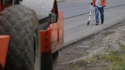 Ремонт дороги в станице Боргустанской практически завершён
