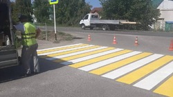Пешеходный переход на проблемном участке обустроили в станице Ессентукской