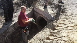 Водопропускную трубу прочистят в Предгорье 
