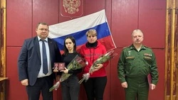 Орден мужества вручили семье погибшего бойца в Предгорном округе