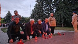 В Предгорье зажгли «Свечи памяти» и выпустили «Журавлей света»