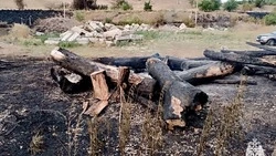 Частный дом пострадал от возгорания сухой травы в Предгорном округе