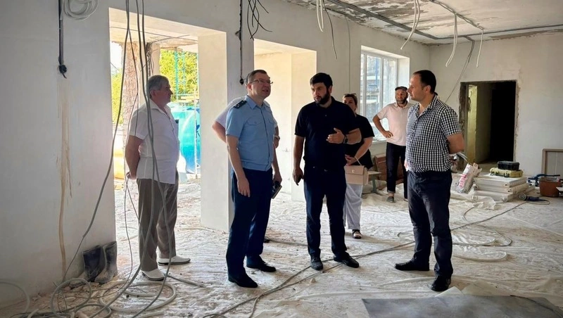 Прокуратура Предгорья следит за ремонтом детсада
