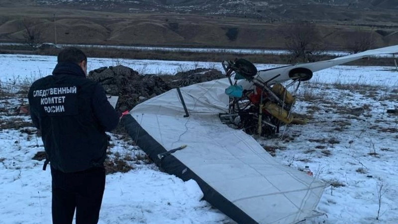 Уголовное дело возбудили после падения мотодельтаплана в Предгорном округе
