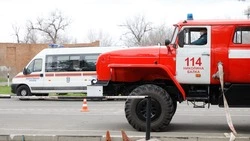 Очередной пожар произошёл на горе Бык в Предгорном округе