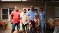 Жительница Предгорья получила поздравления от президента России на 95-летие