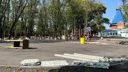 Парк в селе Новоблагодарном планируют открыть в конце сентября