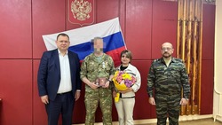Жителя Предгорного округа наградили медалью «За храбрость»