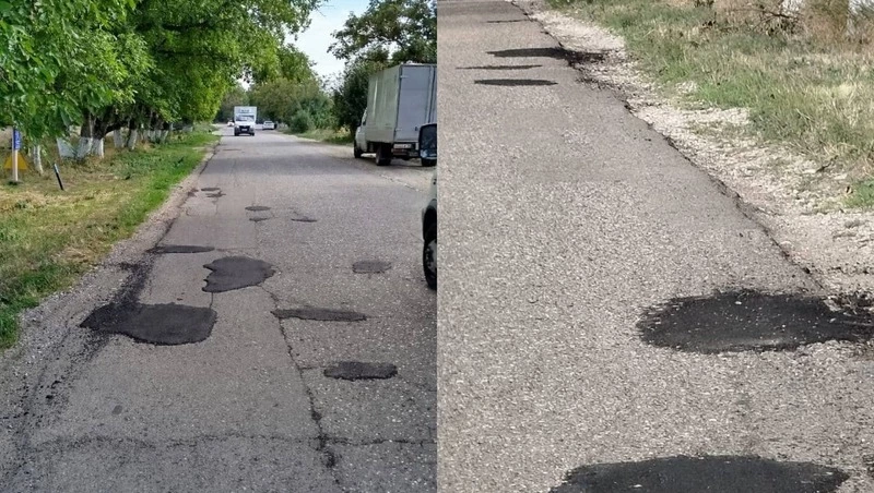 Ямочный ремонт провели в Предгорье