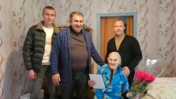 Жительница Предгорья получила поздравления от президента России на 95-летие