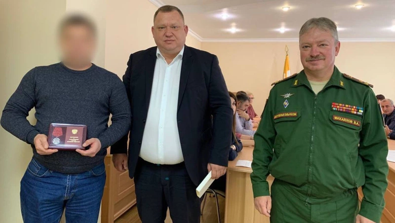 Начальник одного из территориальных отделов Предгорья отправился на СВО добровольцем