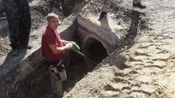 Водопропускную трубу прочистят в Предгорье 
