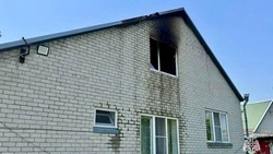Мансарда частного дома сгорела в Винсадах 3 августа
