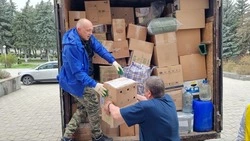 Три тонны посылок отправили в зону спецоперации из Предгорья