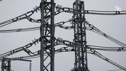 «КамАЗ» сбил опору линии электропередач в Предгорном округе