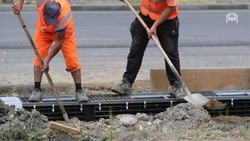 Благоустройство тротуаров ведут в Предгорье 
