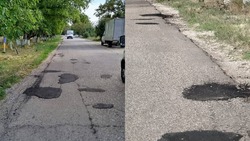 Ямочный ремонт провели в Предгорье