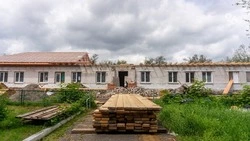 Капремонт и строительство школьного пищеблока продолжают в хуторе Тамбукан