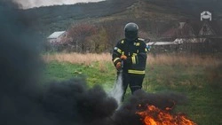 Глава Предгорья опроверг информацию о затяжном пожаре на Джуце