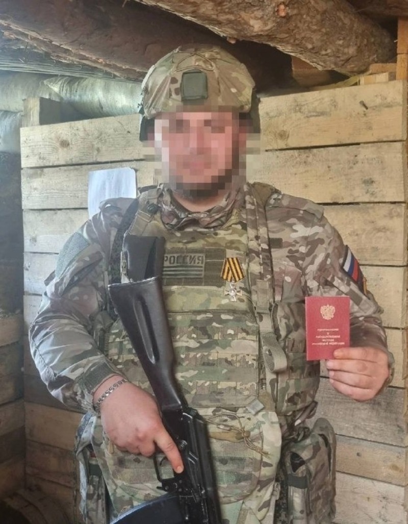 Жителя Предгорного округа наградили Георгиевским крестом за участие в СВО
