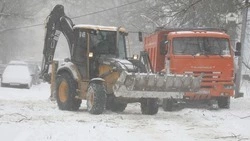 Дороги в Предгорном округе завалило снегом