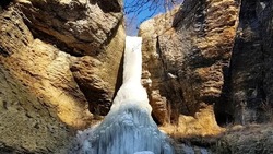 Водопад в Предгорном округе Ставрополья набирает популярность среди любителей пешего туризма 