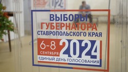 Выборы губернатора Ставрополья продолжаются в Предгорье 8 сентября