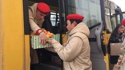 Юнармейцы Предгорья поздравили солдат-срочников с 23 февраля