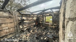 Житель Предгорного округа получил ожоги, попытавшись потушить свой дом