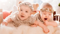 Три пары близнецов родились в Предгорье в феврале