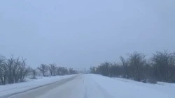 Водителей Ставрополья предупреждают о низовой метели на отдельных участках дорог