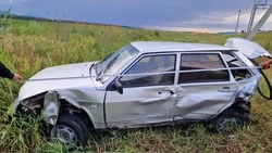 Три автомобиля столкнулись в Предгорном округе — пострадал один водитель